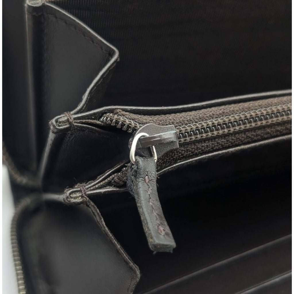 Gucci GG Supreme Sherry Line Bi Zip Around Wallet — view 8