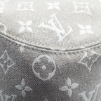 Louis Vuitton Monogram Jacquard Cotton Bucket Hat Gray Medium — view 5