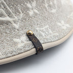 Louis Vuitton Monogram Jacquard Cotton Bucket Hat Gray Medium — view 4