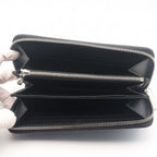 Louis Vuitton Zippy Wallet Epi Denim Zip Around Blue Leather — view 6