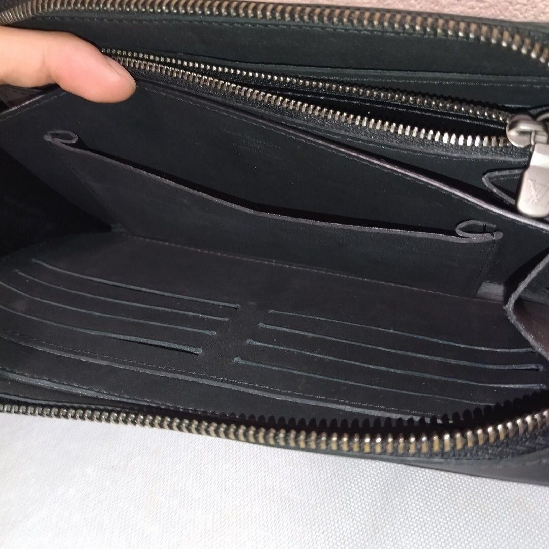 Louis Vuitton IC Zippy XL Damier Infini Travel Case Wallet Organizer Zip Around — view 9