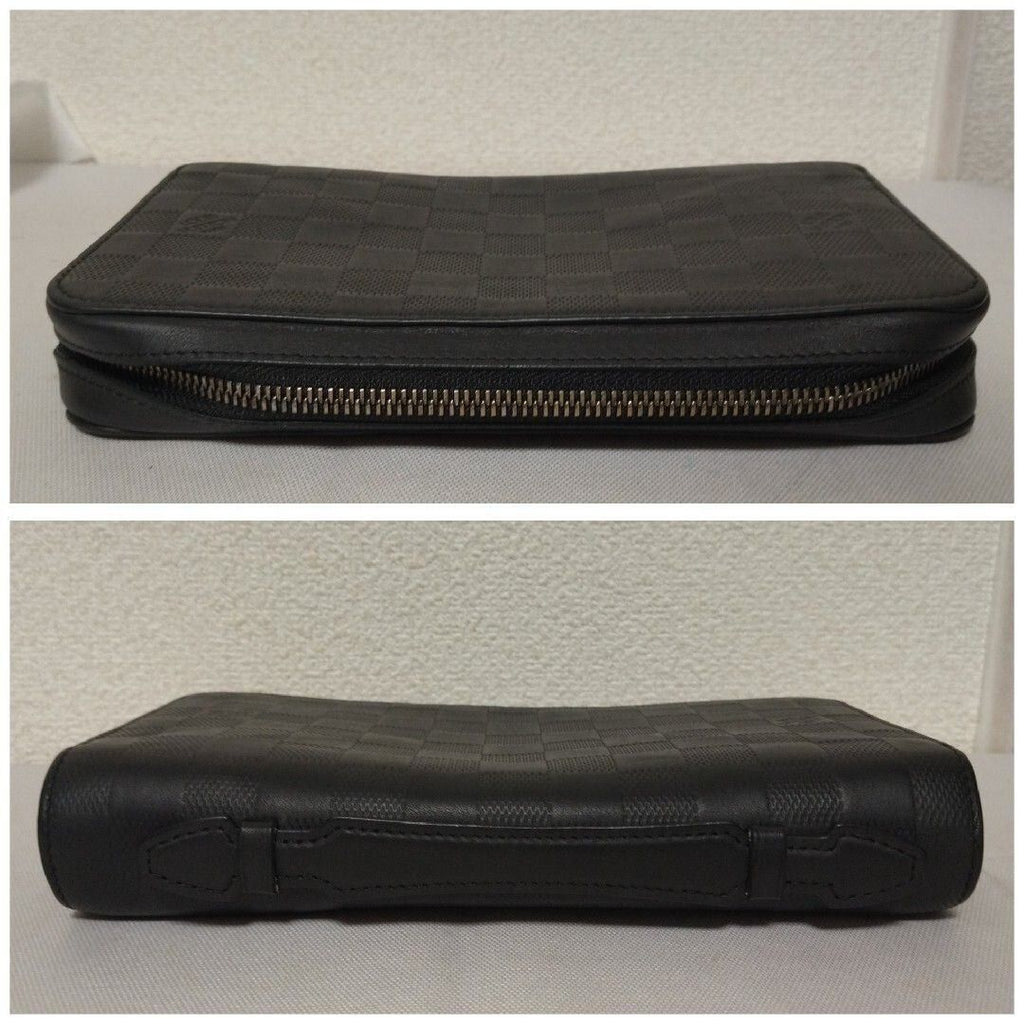 Louis Vuitton IC Zippy XL Damier Infini Travel Case Wallet Organizer Zip Around — view 3