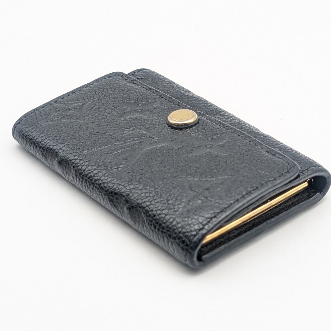 Louis Vuitton Multicles 6 Noir Black Monogram Empreinte Leather Key Holder — view 3