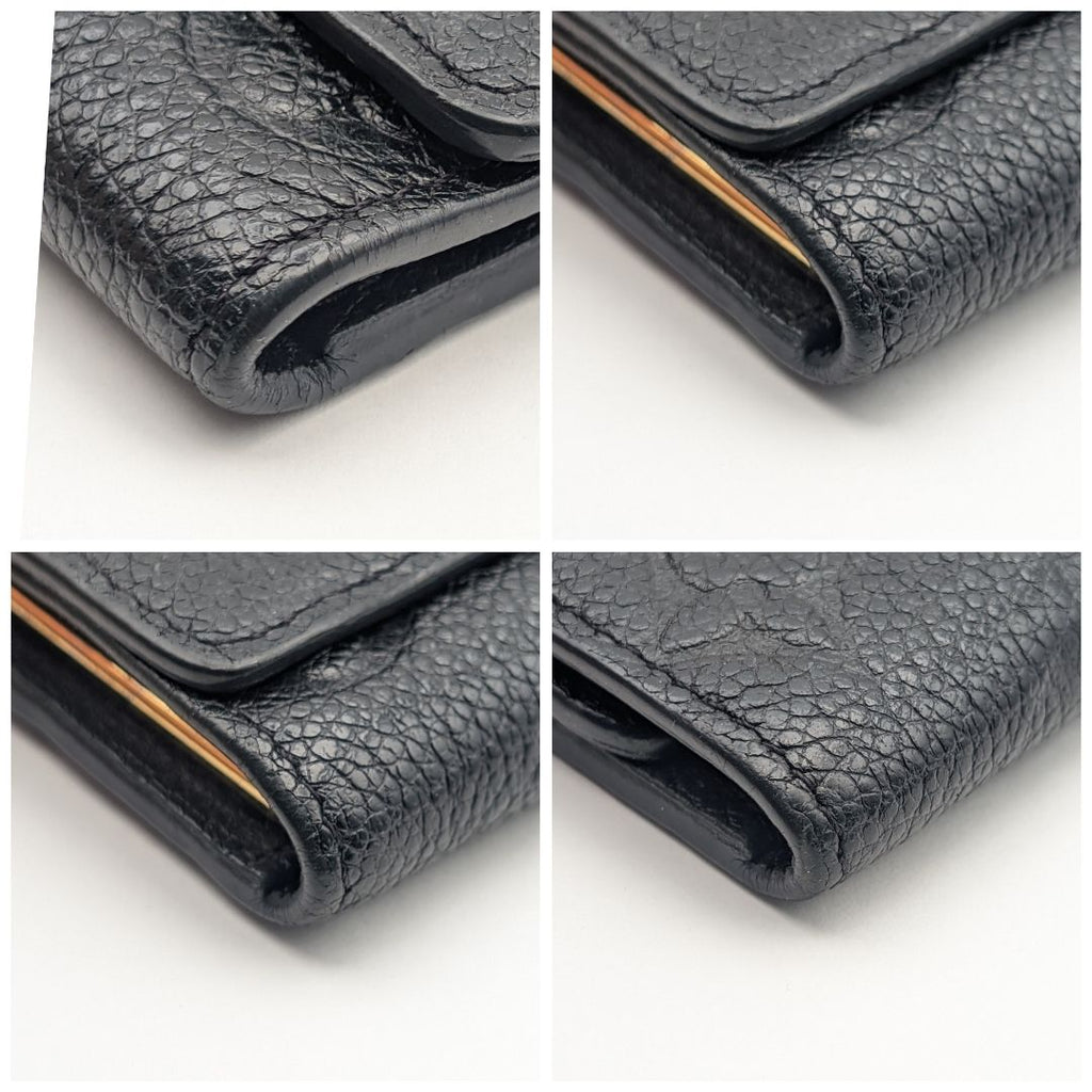 Louis Vuitton Multicles 6 Noir Black Monogram Empreinte Leather Key Holder — view 5