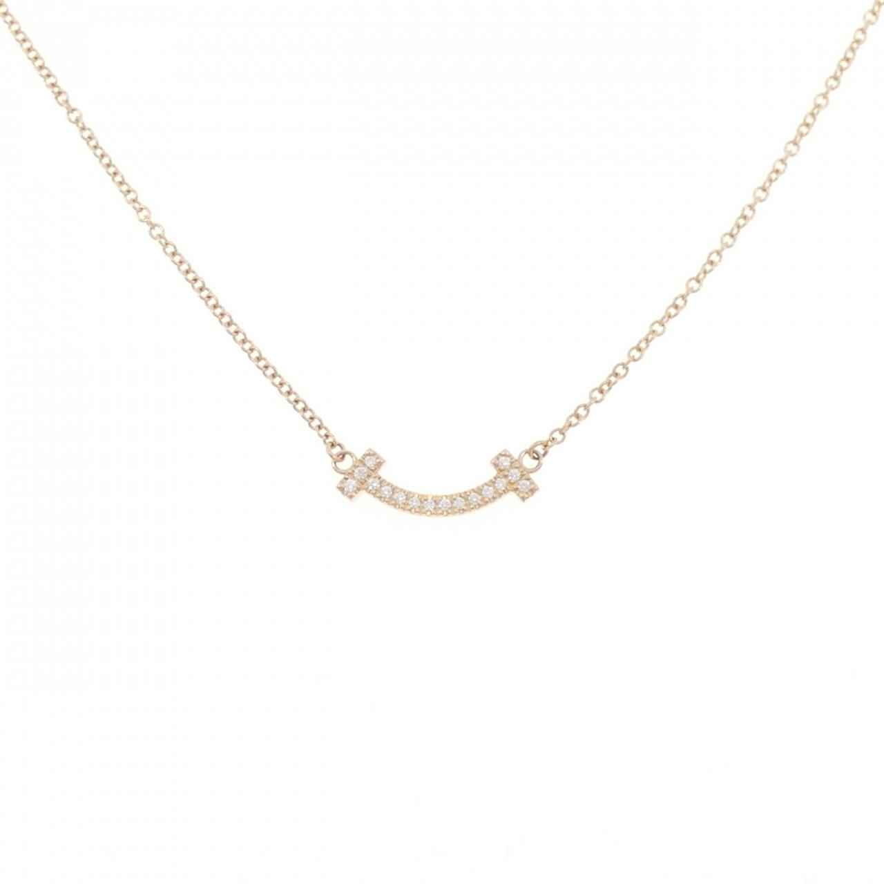 Tiffany & Co T Smile Mini Necklace