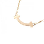 Tiffany & Co T Smile Mini Necklace — view 4