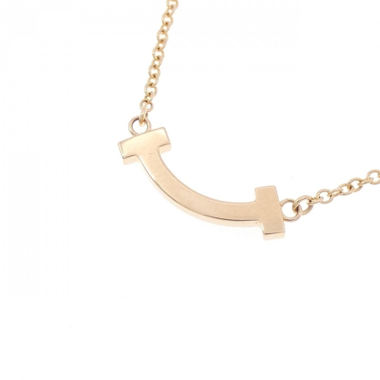Tiffany & Co T Smile Mini Necklace — view 4