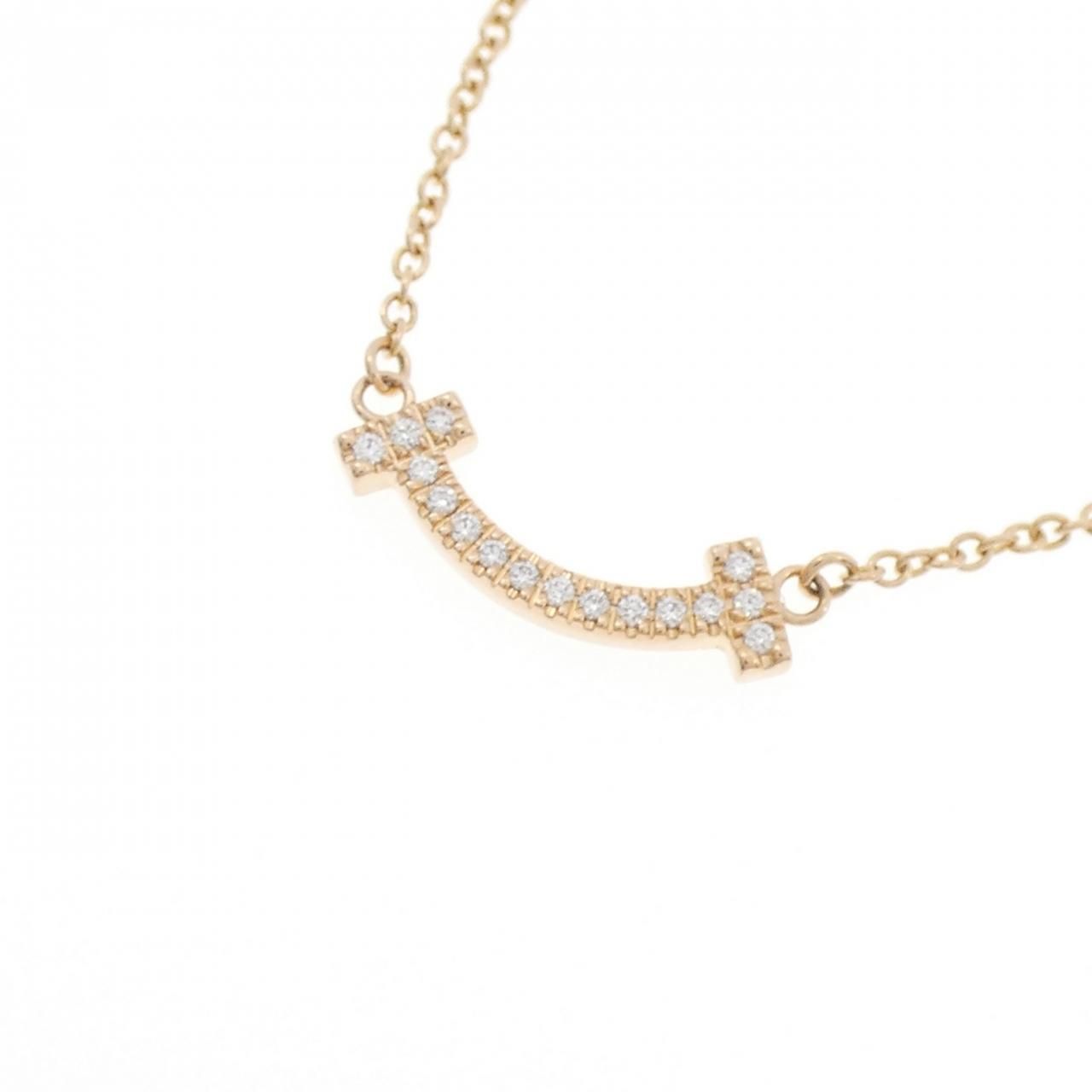 Tiffany & Co T Smile Mini Necklace — view 3