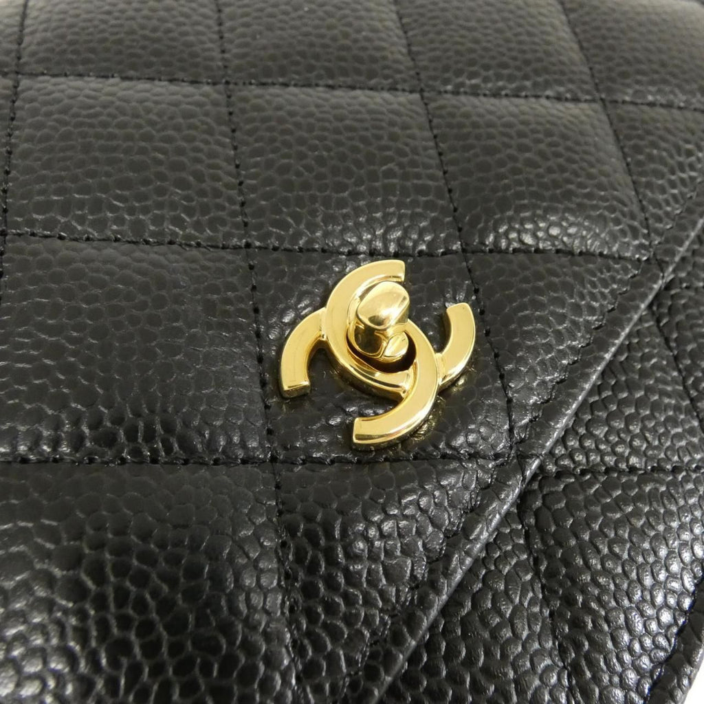 Chanel Chain Shoulder Bag Black — view 5