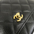 Chanel Chain Shoulder Bag Black — view 5