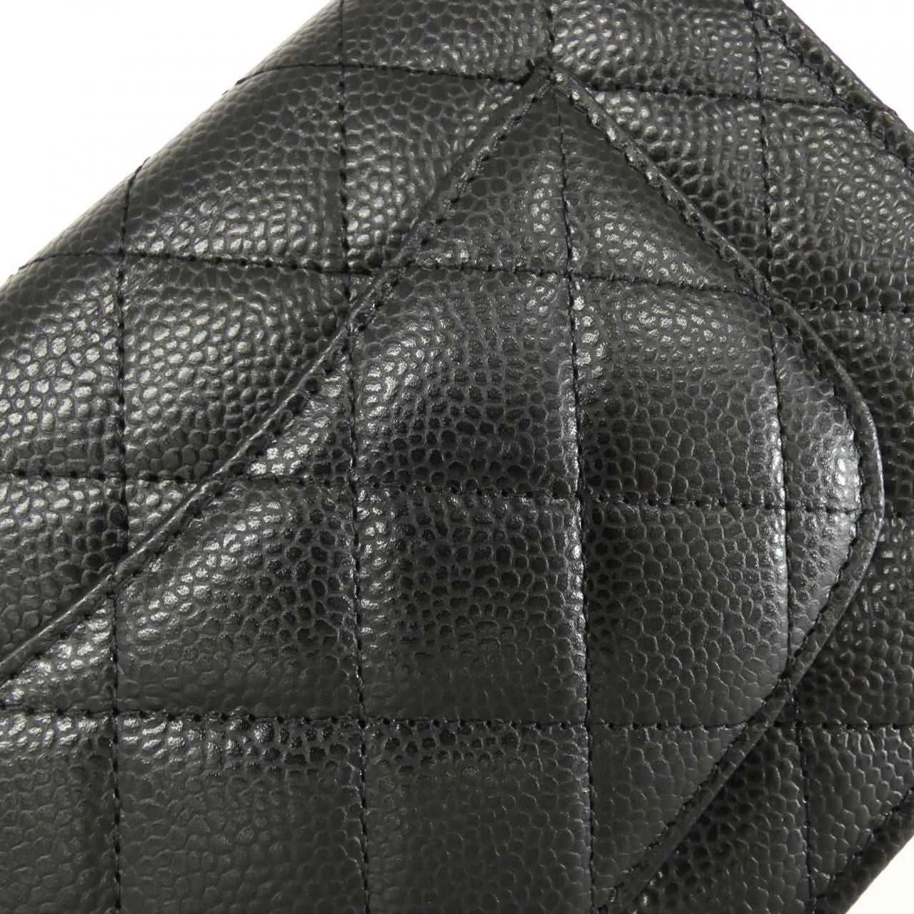 Chanel Chain Shoulder Bag Black — view 6