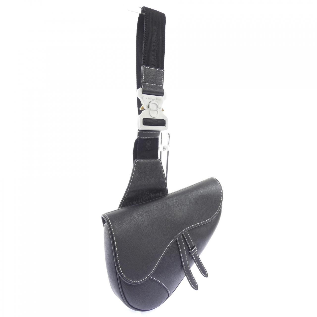 Dior Saddle Bag Handbag Black — view 2