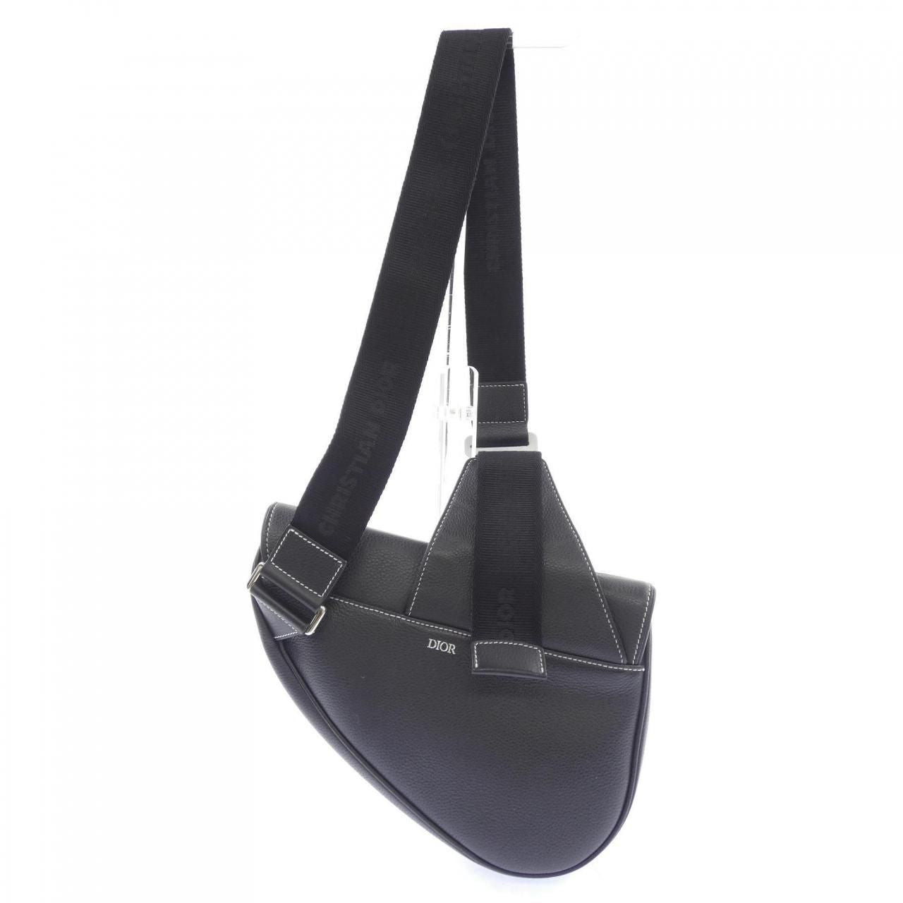 Dior Saddle Bag Handbag Black — view 3