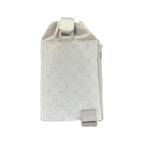 Louis Vuitton White Monogram Logo Chalk Sling — view 2