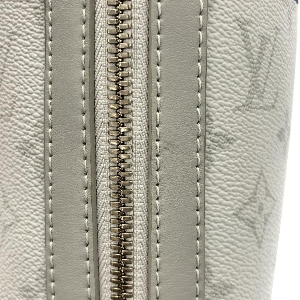 Louis Vuitton White Monogram Logo Chalk Sling — view 5