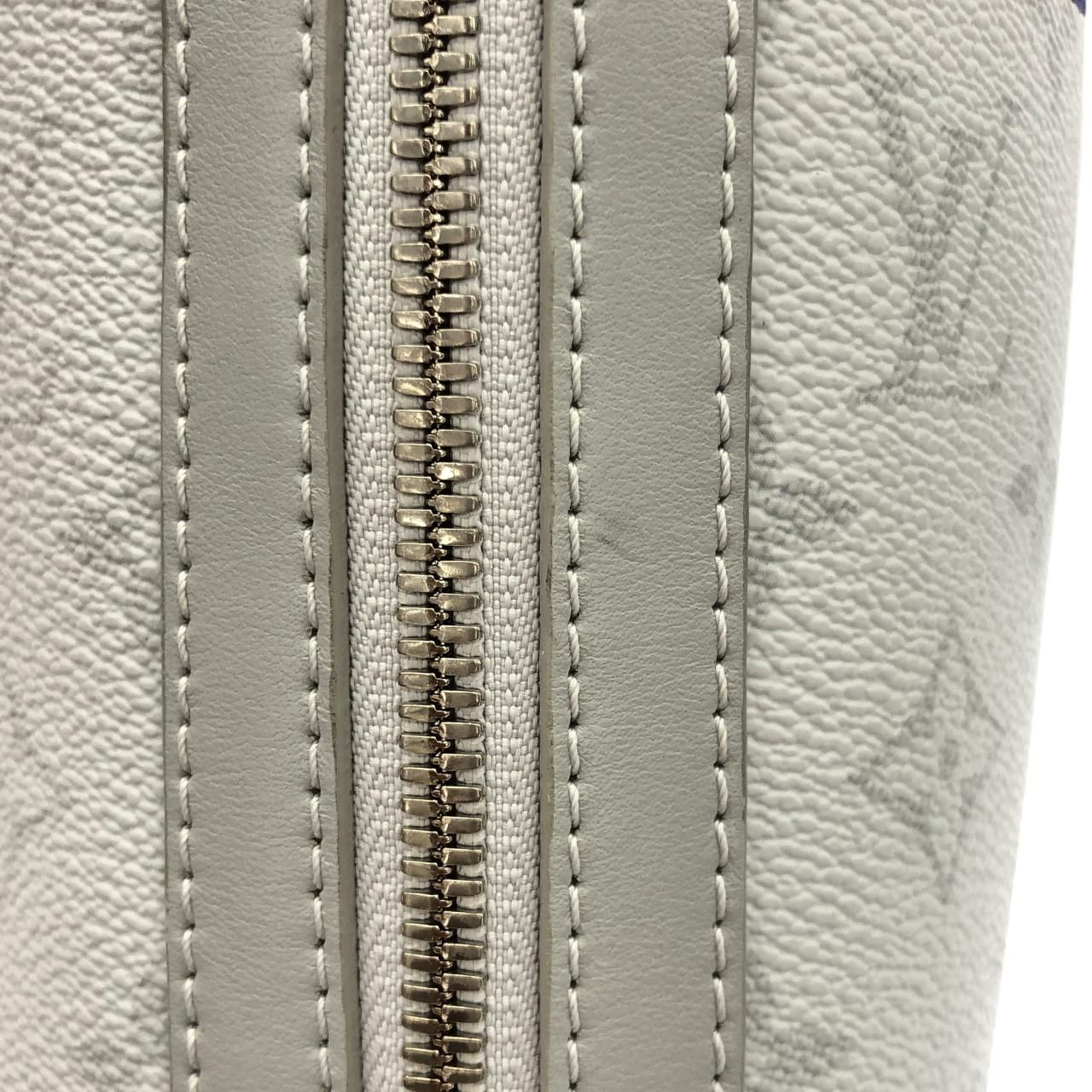 Louis Vuitton White Monogram Logo Chalk Sling — view 5