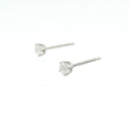 Tiffany & Co Solitaire Earrings — view 2