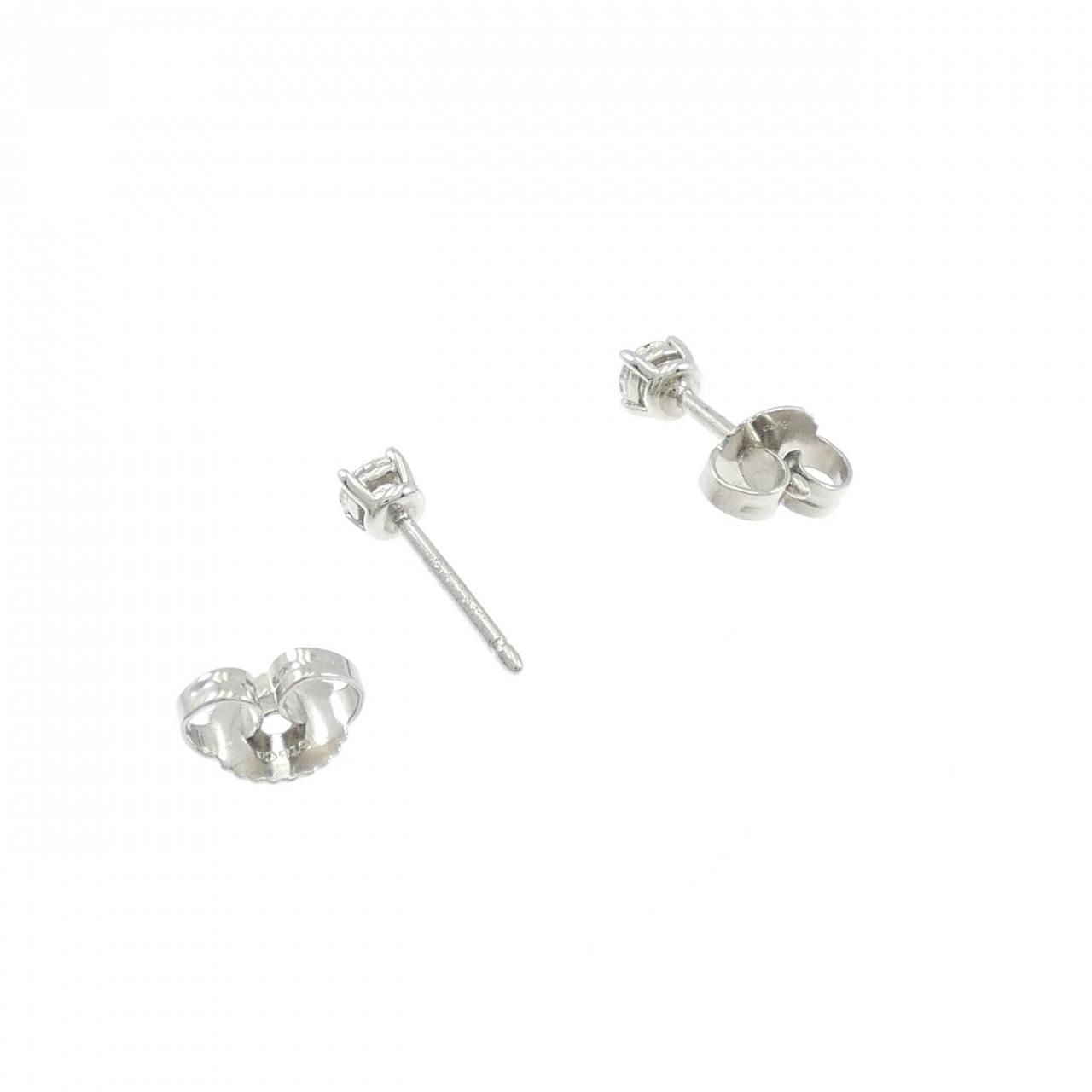 Tiffany & Co Solitaire Earrings — view 3