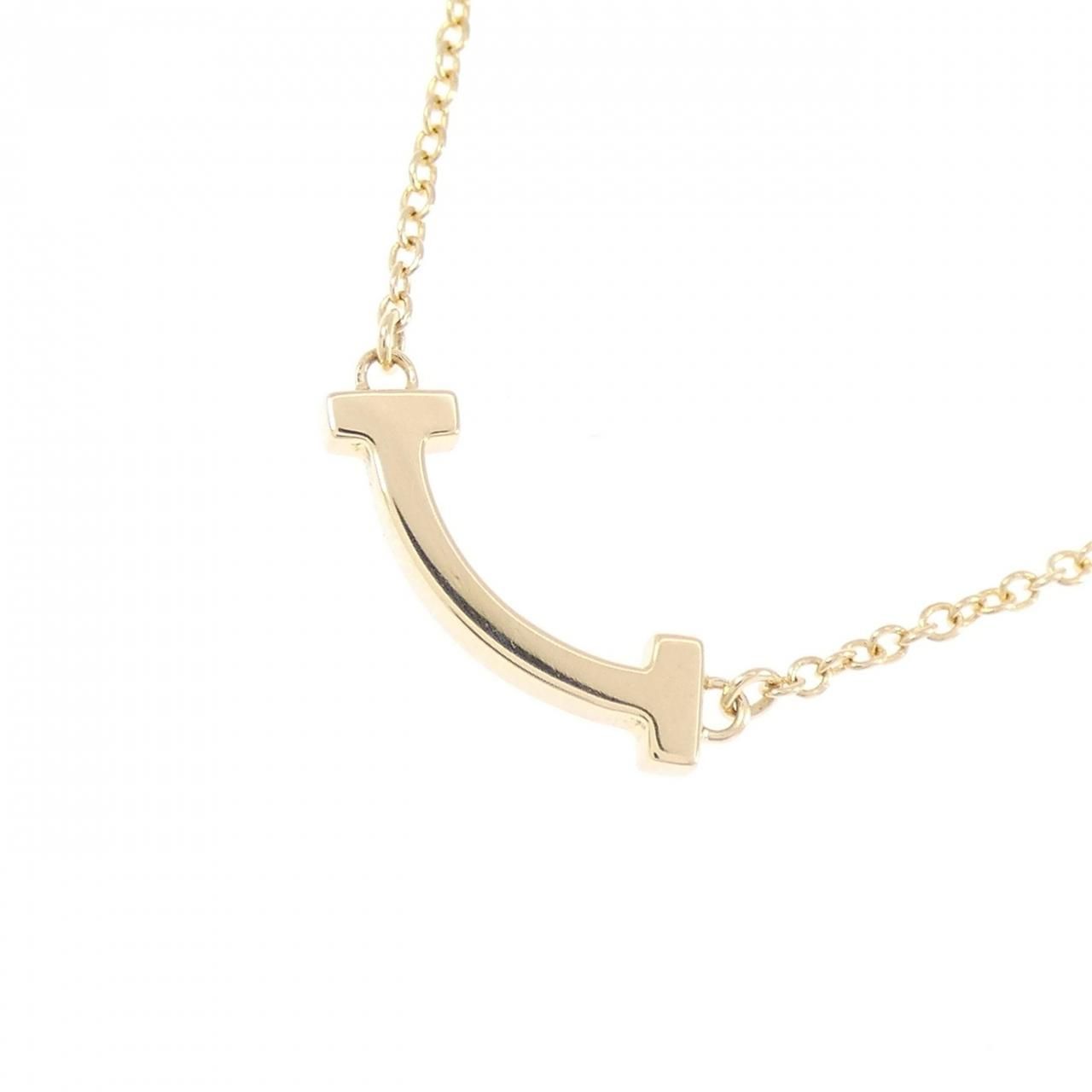 Tiffany & Co T Smile Mini Necklace — view 3