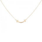Tiffany & Co T Smile Mini Necklace