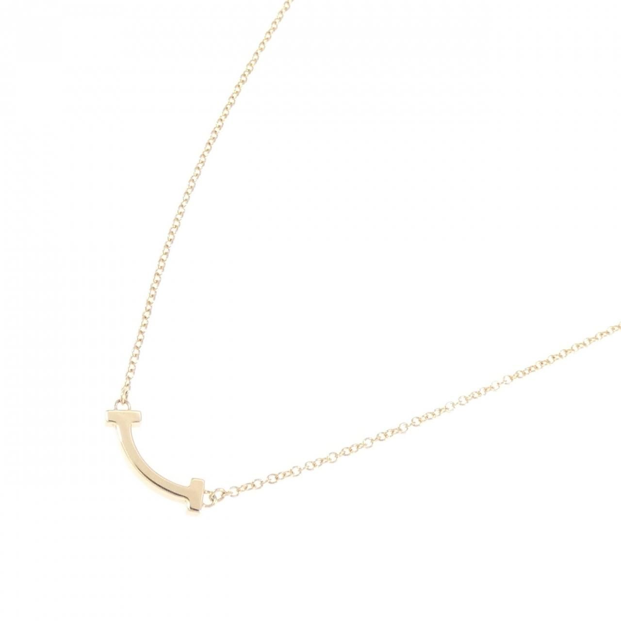 Tiffany & Co T Smile Mini Necklace — view 2