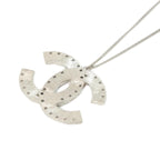 Chanel Necklace Silver — view 3