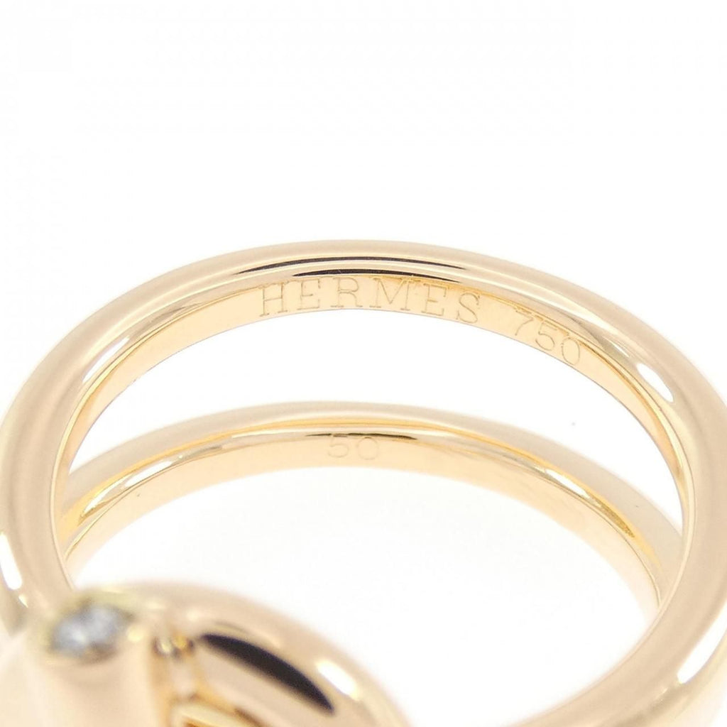 Hermes Diamond Ring Gold — view 4