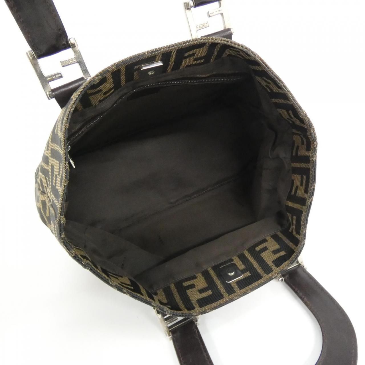 Fendi Vintage Bag Handbag Silver — view 6