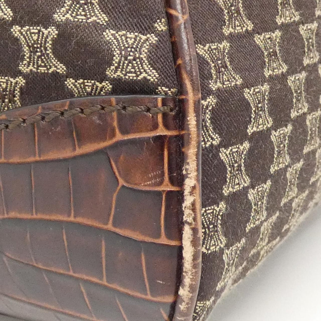 Celine Boston Bag Travel Bags Brown — view 5