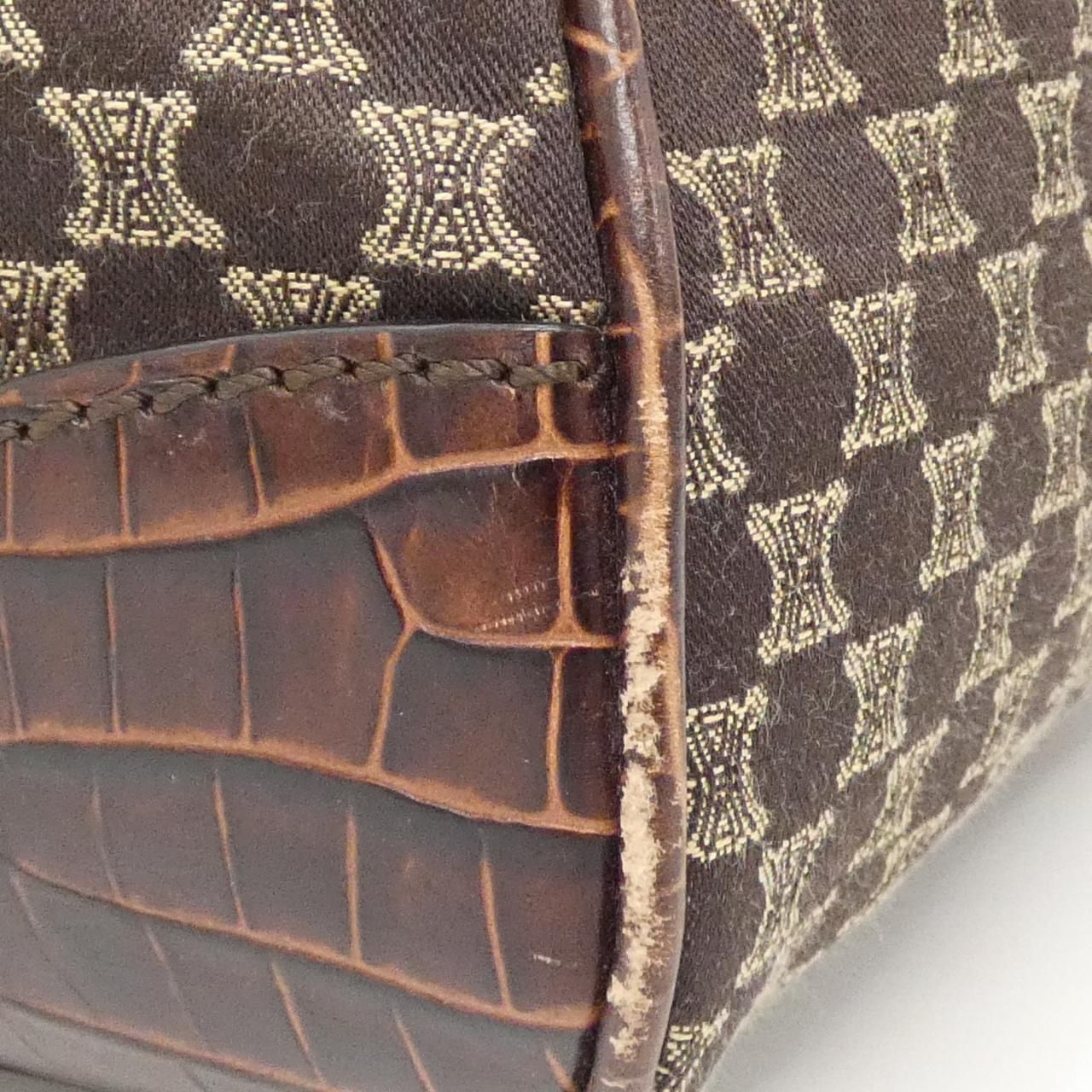 Celine Boston Bag Travel Bags Brown — view 5