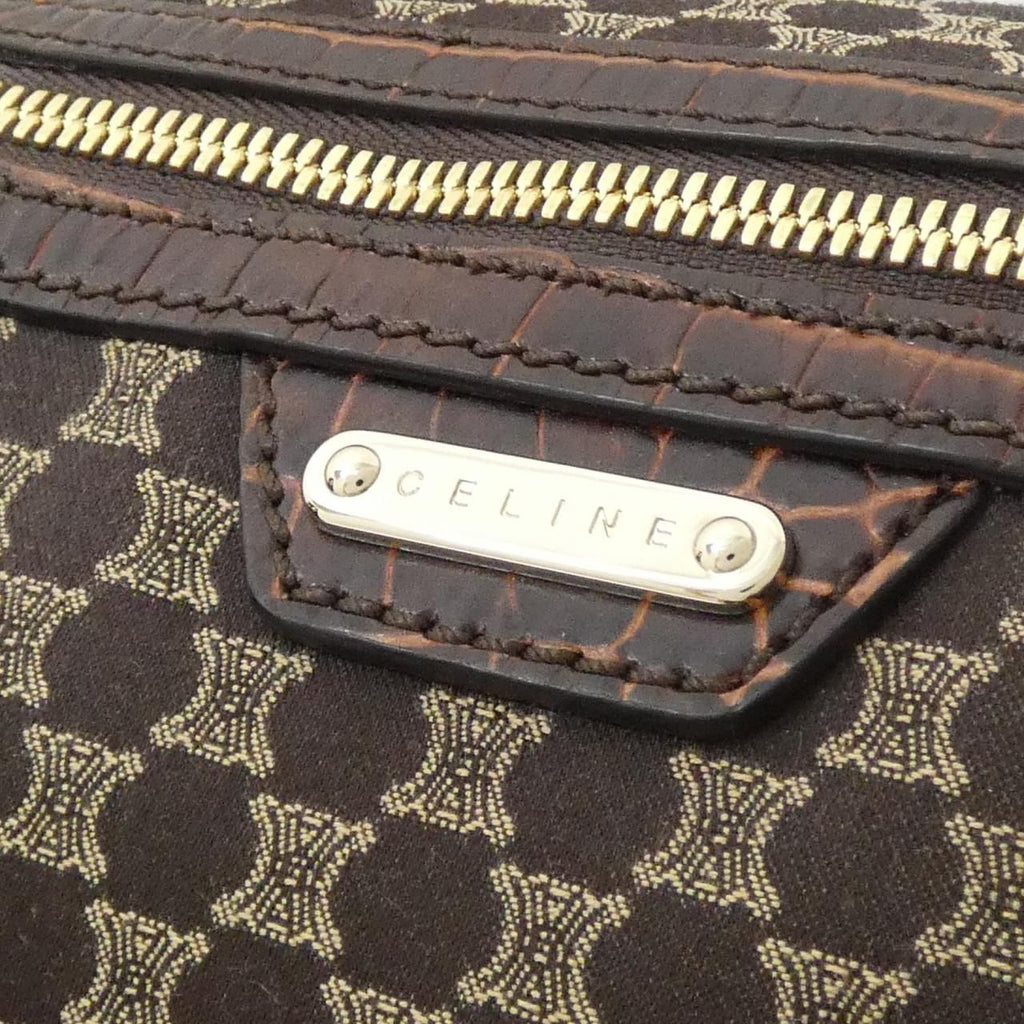 Celine Boston Bag Travel Bags Brown — view 4