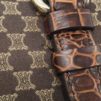 Celine Boston Bag Travel Bags Brown — view 6