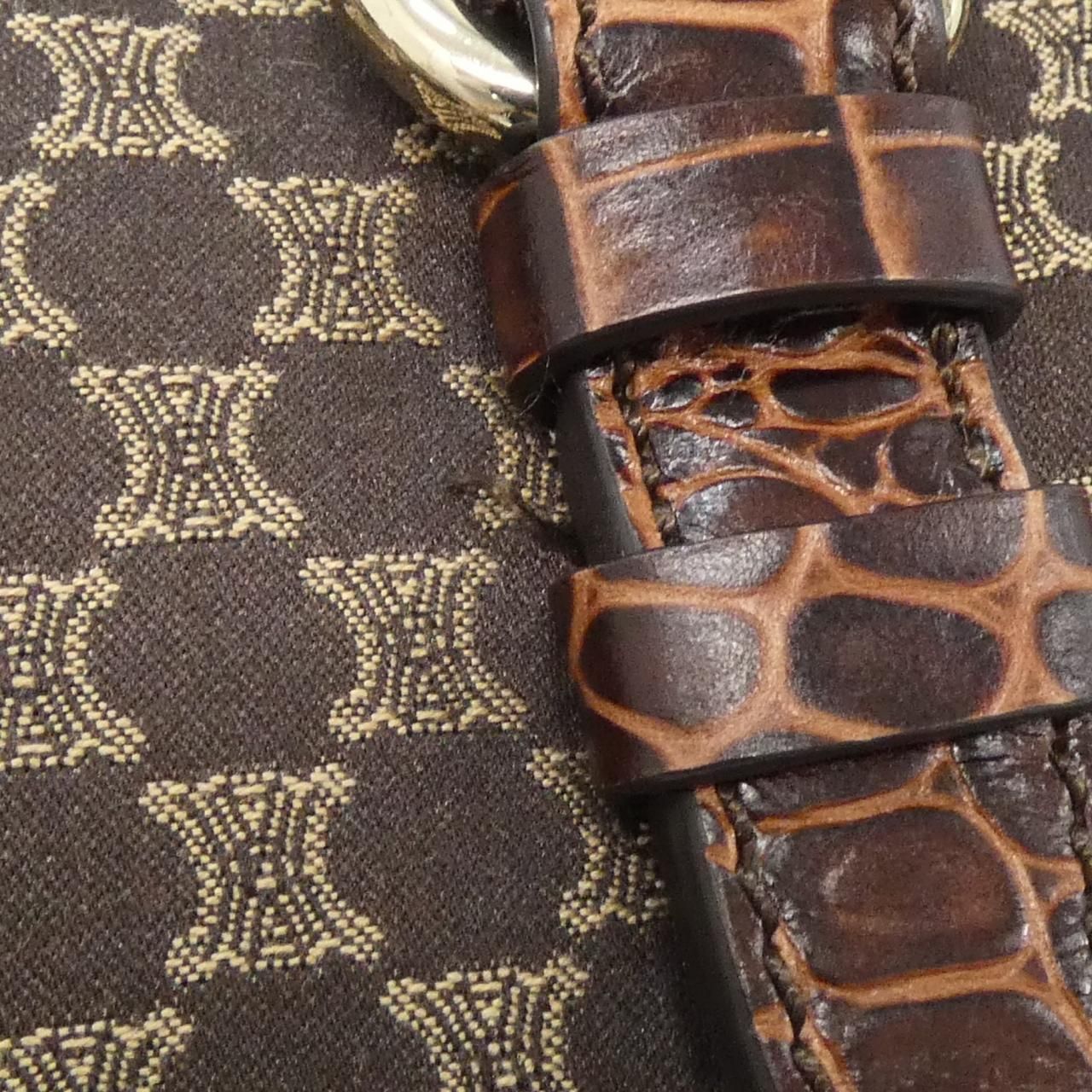 Celine Boston Bag Travel Bags Brown — view 6