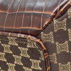 Celine Boston Bag Travel Bags Brown — view 3