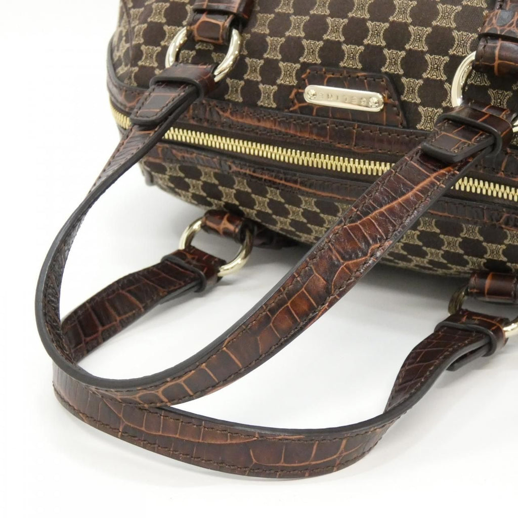 Celine Boston Bag Travel Bags Brown — view 8