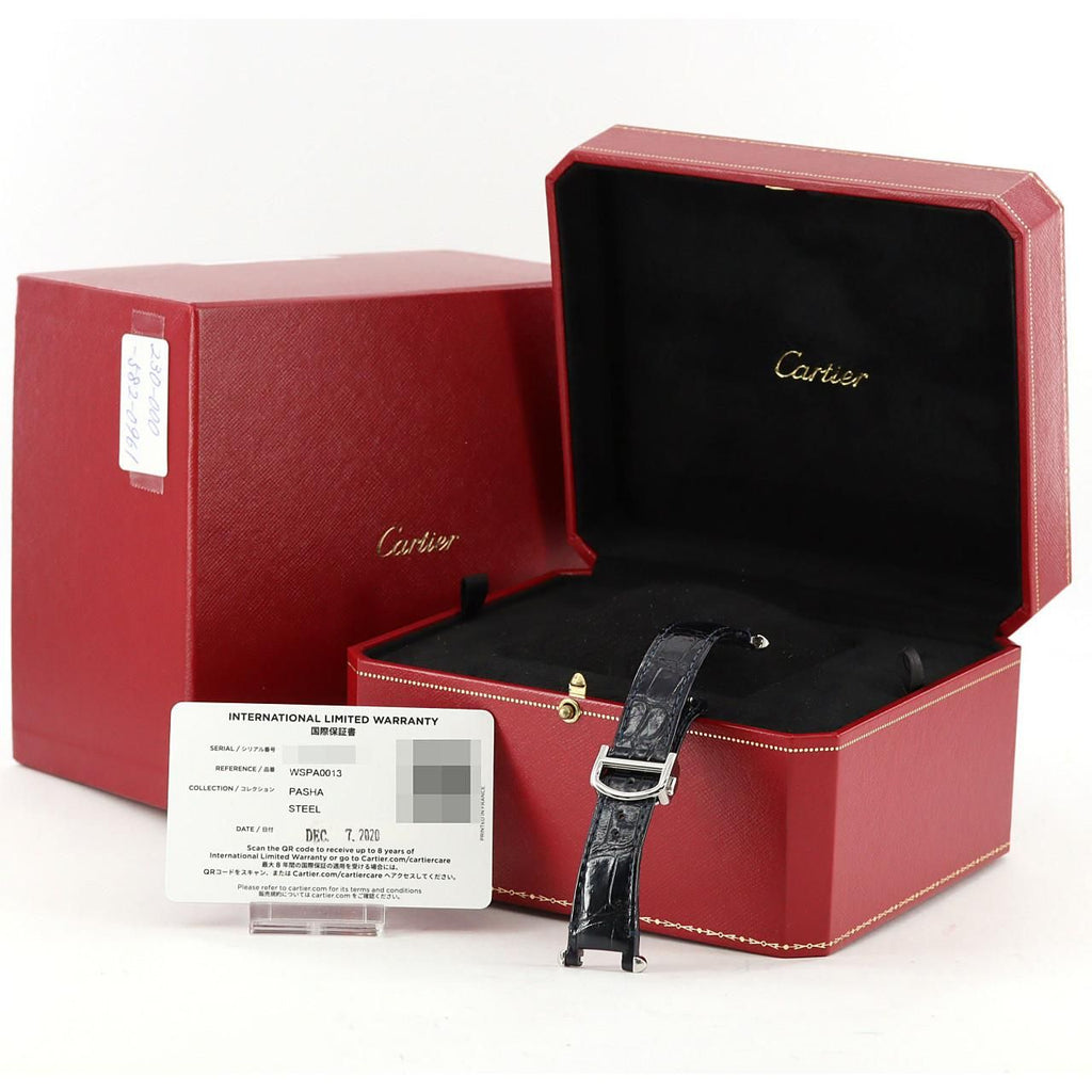 Cartier Pasha de Cartier SS Automatic Winding Watch — view 8