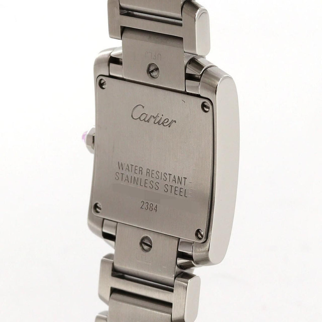 Cartier Tank Francaise SM SS Quartz Watch — view 6
