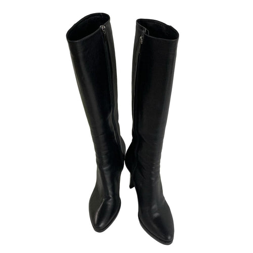 Bottega Veneta Long Boots 36 Black Leather — view 2