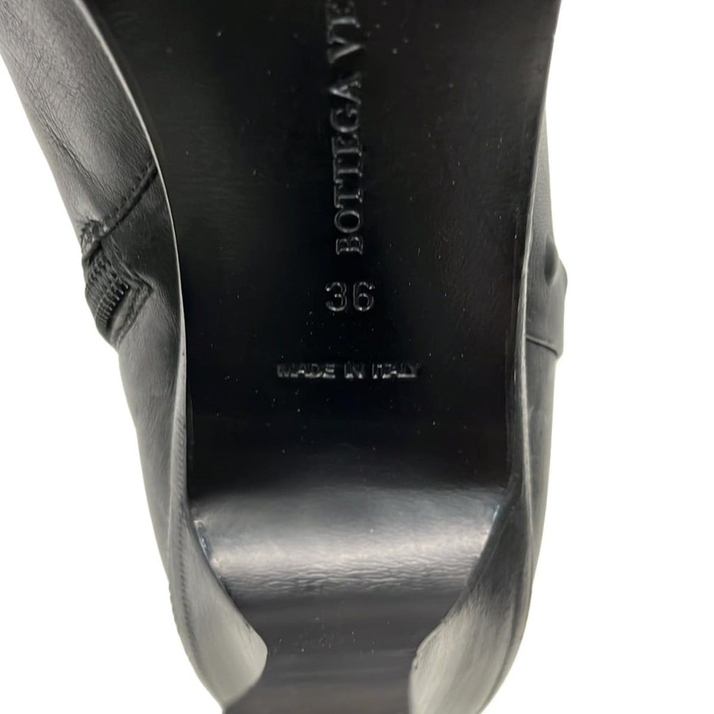 Bottega Veneta Long Boots 36 Black Leather — view 7