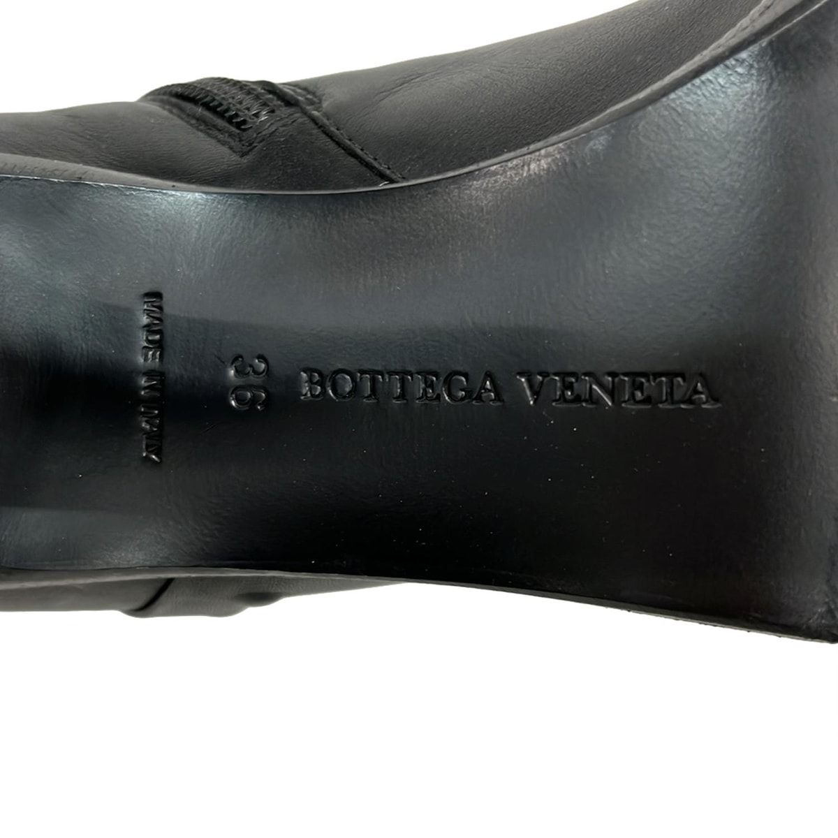 Bottega Veneta Long Boots 36 Black Leather — view 6