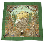 Hermes Scarf Carre 90 Silk Sichuan Green — view 2
