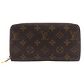 Louis Vuitton Zippy Wallet Zip Around Monogram Canvas Fuchsia