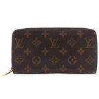 Louis Vuitton Zippy Wallet Zip Around Monogram Canvas Fuchsia