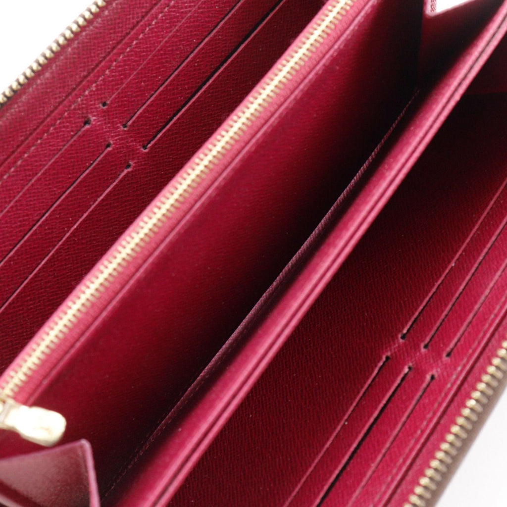 Louis Vuitton Zippy Wallet Zip Around Monogram Canvas Fuchsia — view 6