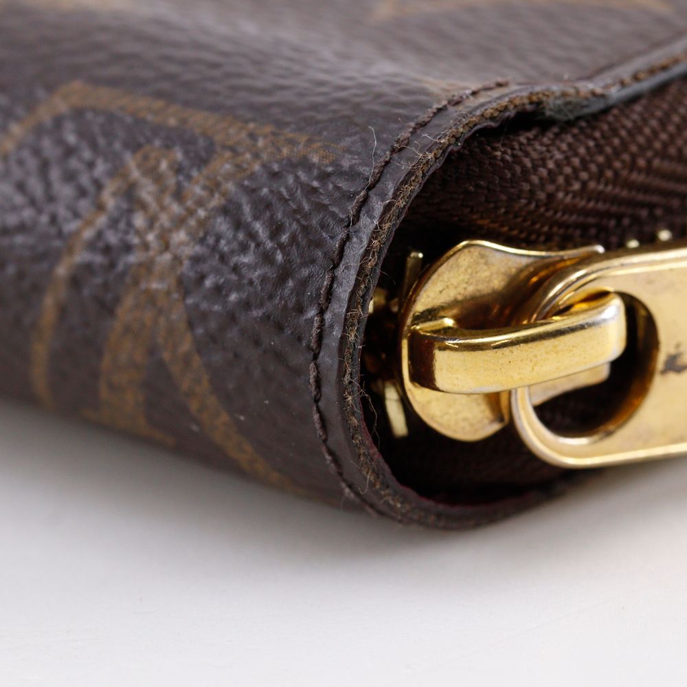 Louis Vuitton Zippy Wallet Zip Around Monogram Canvas Fuchsia — view 5