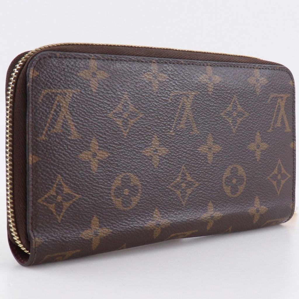 Louis Vuitton Zippy Wallet Zip Around Monogram Canvas Fuchsia — view 3