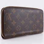 Louis Vuitton Zippy Wallet Zip Around Monogram Canvas Fuchsia — view 3