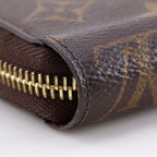 Louis Vuitton Zippy Wallet Zip Around Monogram Canvas Fuchsia — view 4