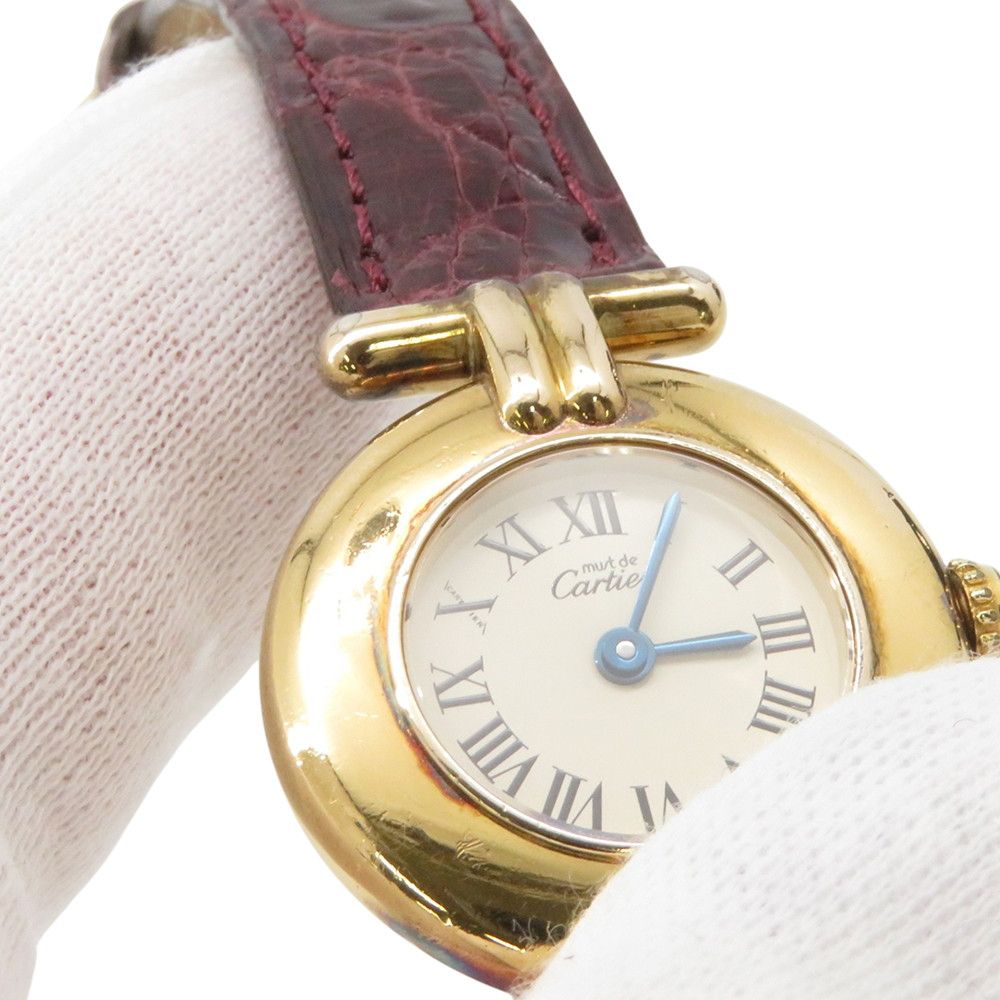 Cartier Must Colize SM Vermeil Watch Ivory Dial — view 6