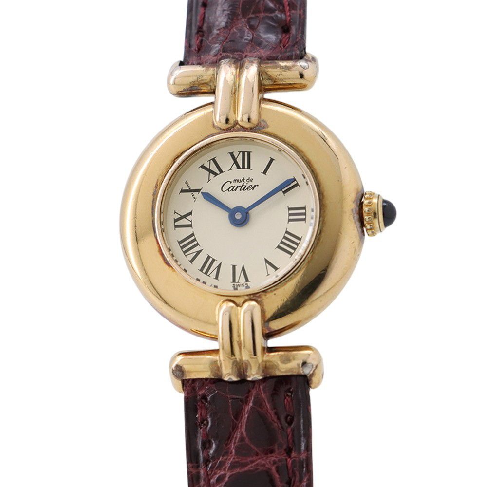 Cartier Must Colize SM Vermeil Watch Ivory Dial